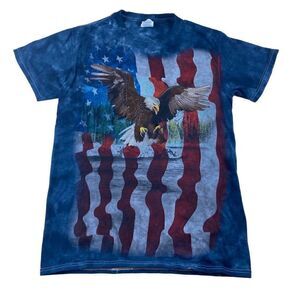 American Flag Eagle T- Shirt in Small